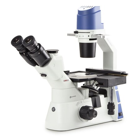 Globe Scientific Inverted trinocular microscope with mech EOX-2053-PLPH